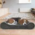 FurHaven Dog Minky Velvet Orthopedic Luxe Lounger Bed - Medium, Large, Giant, Jumbo, Jumbo Plus image thumbnail 2
