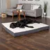 FurHaven Cooling Gel-Top Memory Foam Deluxe Dog Bed Mattress - Espresso, Gray image thumbnail 7