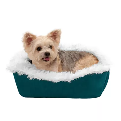 FurHaven Convertible Self-Warming Cuddle Pet Bed, Rainbow, Silver, Gray, Spruce, Small, Large - Image 6