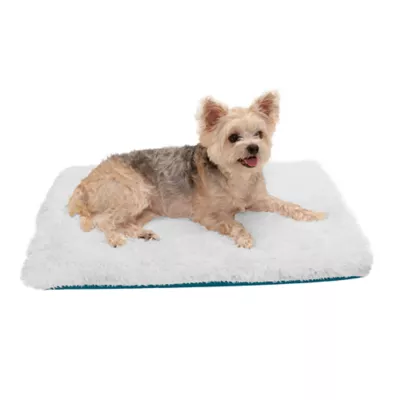 FurHaven Convertible Self-Warming Cuddle Pet Bed, Rainbow, Silver, Gray, Spruce, Small, Large - Image 7
