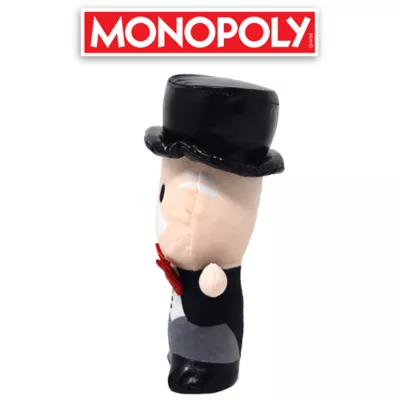 Hasbro Dog Toys 7in Monopoly Mr. Money Bags Plush Dog Toy - Image 6