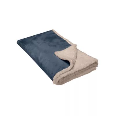 FurHaven Pet Soft-Edge Warming Waterproof Blanket - Cozy Denim - Image 1