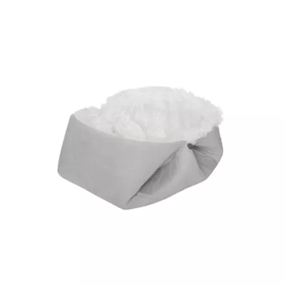 FurHaven Convertible Self-Warming Cuddle Pet Bed, Rainbow, Silver, Gray, Spruce, Small, Large - Image 1