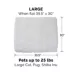 FurHaven Convertible Self-Warming Cuddle Pet Bed, Rainbow, Silver, Gray, Spruce, Small, Large image thumbnail 4