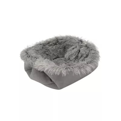 FurHaven Convertible Self-Warming Cuddle Pet Bed, Rainbow, Silver, Gray, Spruce, Small, Large - Image 1