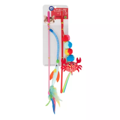 Whisker City® Fish Crab Teaser Cat Toys 2-Pack - Image 4