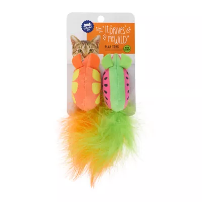 Whisker City® Fruit Mice Cat Toys 2-Pack - Image 2