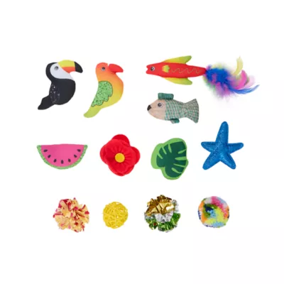 Whisker City® Fruit Value Pack Cat Toys 12-Pack - Image 1