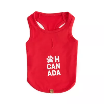 HOTEL DOGGY Oh Canada Red Dog Tank Top - Image 4