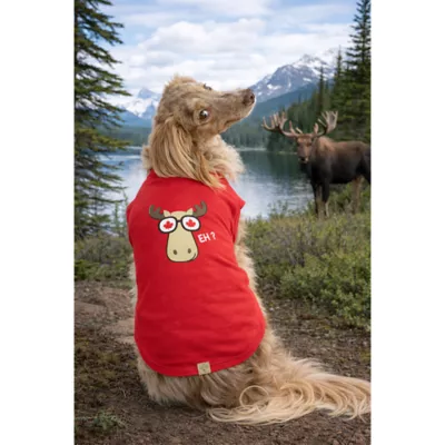 HOTEL DOGGY Moose Eh Red Dog Tank Top - Image 4