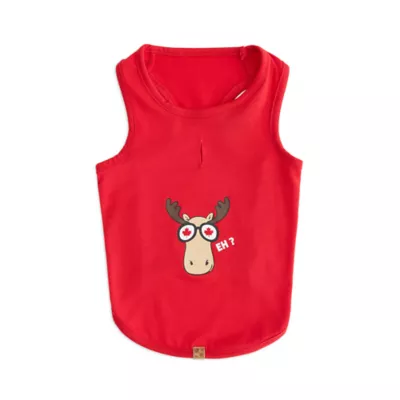 HOTEL DOGGY Moose Eh Red Dog Tank Top - Image 5