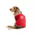 HOTEL DOGGY Flag & Paw Red Dog Tank Top image thumbnail 1