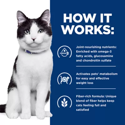 Hill's Prescription Diet Metabolic Weight Management + Joint Adult Dry Cat Food - Image 5