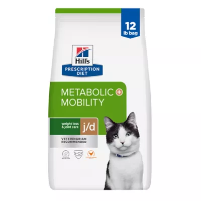Hill's Prescription Diet Metabolic Weight Management + Joint Adult Dry Cat Food - Image 1
