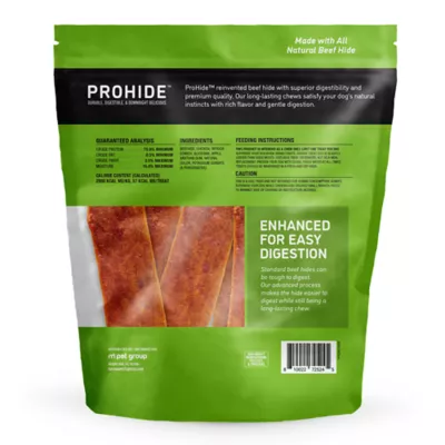 ProHide Highly Digestible Raw Hide Adult Dog Chews - Chicken & Apple Chips - Image 2