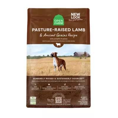 Open Farm With Grain Adult Dry Dog Food - Humanely Raised & Sustainably Sourced, Lamb - Image 1