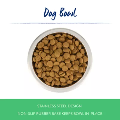 Top Paw® Non Slip Basic Stainless Steel Dog Bowl 12oz, 27oz, 52oz, 88oz, 136oz - Image 2