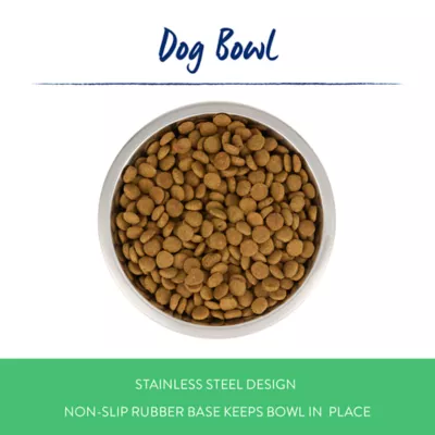 Top Paw® Non Slip Basic Stainless Steel Dog Bowl 12oz, 27oz, 52oz, 88oz, 136oz - Image 2