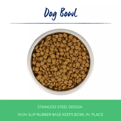 Top Paw® Non Slip Basic Stainless Steel Dog Bowl 12oz, 27oz, 52oz, 88oz, 136oz - Image 2