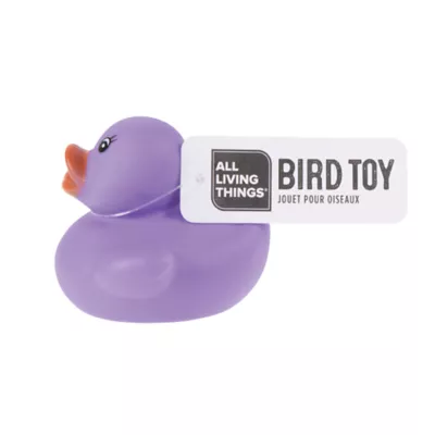 All Living Things® Rubber Duck Bird Toy - Image 5