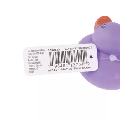 All Living Things® Rubber Duck Bird Toy - Image 6