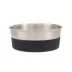 Top Paw® Stainless Steel Black Rubber Dog Bowl 12oz, 27oz image thumbnail 1
