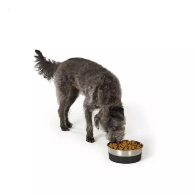 Top Paw® Stainless Steel Black Rubber Dog Bowl 12oz, 27oz - Image 6