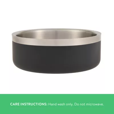Top Paw® Insulated Stainless Steel Dog Bowl 27 FL OZ - Image 3