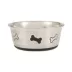 Top Paw® Stainless Steel Bone Print Dog Bowl 12oz, 27oz image thumbnail 1