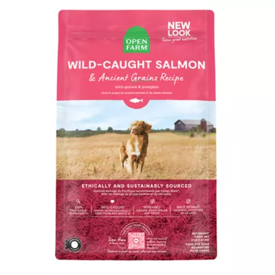 Open Farm With Grain Adult Dry Dog Food - Humanely Raised & Sustainably Sourced, Salmon - Image 1