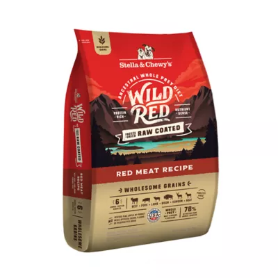 Stella & Chewy's Wild Red With Grain Adult Dry Dog Food - Freeze-Dried, Raw Coated, Red Meat Recipe - Image 1