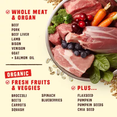 Stella & Chewy's Wild Red With Grain Adult Dry Dog Food - Freeze-Dried, Raw Coated, Red Meat Recipe - Image 3