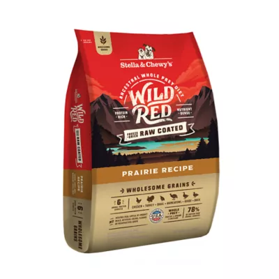 Stella & Chewy's Wild Red With Grain Adult Dry Dog Food - Freeze-Dried, Raw Coated, Prairie Recipe - Image 1