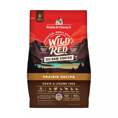 Stella & Chewy's Wild Red Grain Free Adult Dry Dog Food - Freeze-Dried, Raw Coated, Prairie Recipe - Image 1