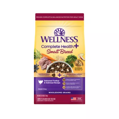 Wellness Complete Health+ Small Breed Turkey & Oatmeal Dry Dog Food - Image 1