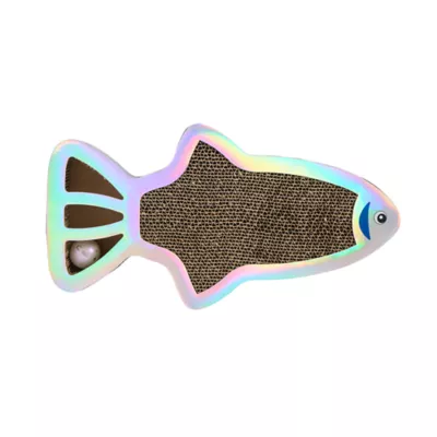 Whisker City® Fish Corrugate Cat Scratcher - Image 1