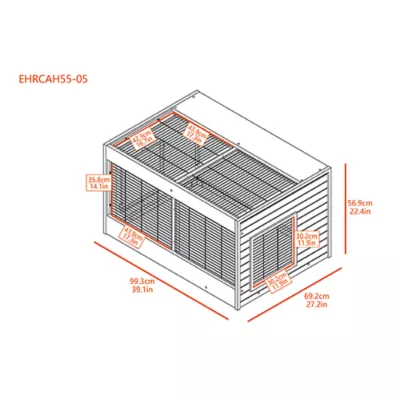 New Age Pet® Cozy Critter Connect-a-Hutch - Image 8