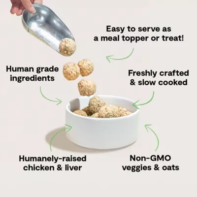 Open Farm Freshly Crafted Meatballs Adult Fresh Dog Food - Chicken - Image 3
