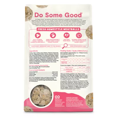 Open Farm Freshly Crafted Meatballs Adult Fresh Dog Food - Turkey - Image 2