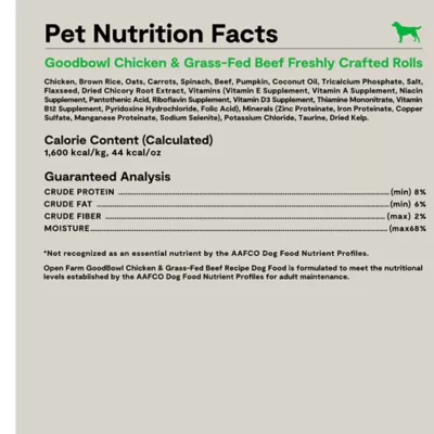 Open Farm Gently Cooked Adult Fresh Dog Food - Human Grade, Chicken & Beef - Image 6