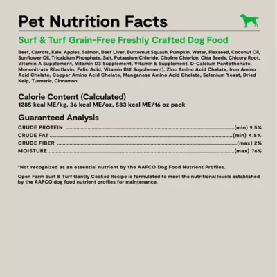 Open Farm Gently Cooked Adult Fresh Dog Food - Grain Free, Surf & Turf - Image 7