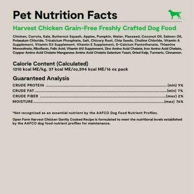 Open Farm Gently Cooked Adult Fresh Dog Food - Grain Free, Chicken - Image 7