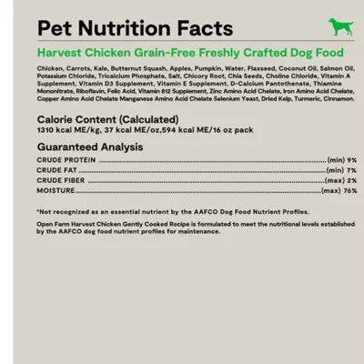 Open Farm Gently Cooked Adult Fresh Dog Food - Grain Free, Chicken - Image 7