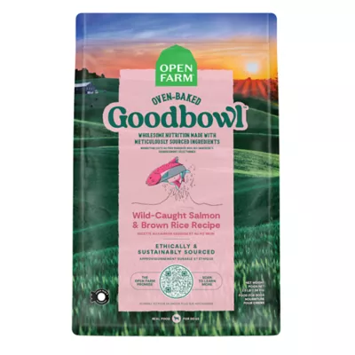 Open Farm Goodbowl Adult Dry Dog Food - Oven-Baked, Salmon & Brown Rice - Image 1