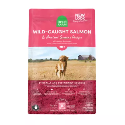 Open Farm With Grain Adult Dry Dog Food - Humanely Raised & Sustainably Sourced, Salmon - Image 1