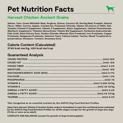 Open Farm With Grain Adult Dry Dog Food - Humanely Raised & Sustainably Sourced, Chicken - Image 7
