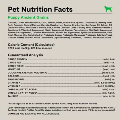 Open Farm With Grain Puppy Dry Dog Food - Humanely Raised & Sustainably Sourced, Chicken & Salmon - Image 7