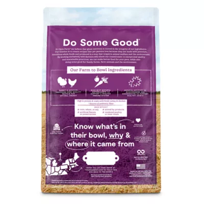 Open Farm Grain Free Senior Dry Dog Food - Humanely Raised & Sustainably Sourced, Turkey & Chicken - Image 2