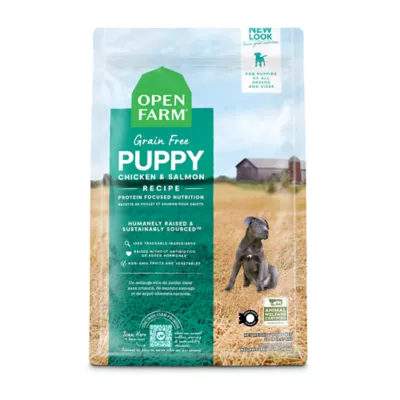 Open Farm Grain Free Puppy Dry Dog Food - Humanely Raised & Sustainably Sourced, Chicken & Salmon - Image 1