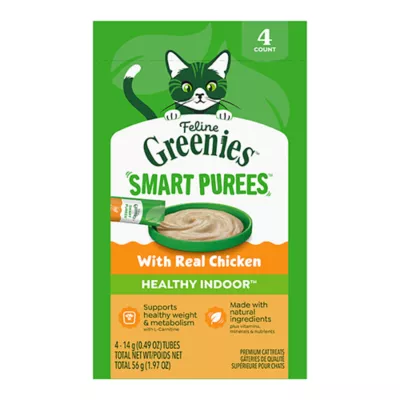 Greenies™ Smart Purees™ Cat Treat - Healthy Indoor™, 4 Ct, 1.97 Oz - Image 1